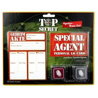 TOP SECRET – POSEBNI AGENT, SET ZA PRSTNE ODTISE (12 kos)