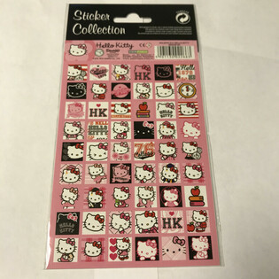 NALEPKE: HELLO KITTY, Vel. 20 x 10 cm (10 kos)