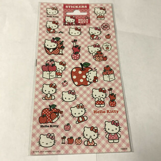 NALEPKE: HELLO KITTY, Vel. 20 x 10 cm (10 kos)