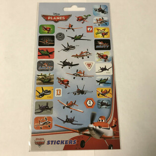 Nalepke Disney Planes, list 20 x 10 cm (10 kosov)