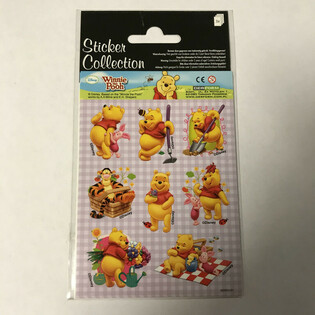Listi z nalepkami: Disney Medvedek Pu, 16 x 9 cm (10 kos.)