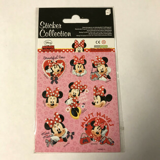 Nalepke Disney Minnie Mouse - 16 x 9 cm (10 setov)