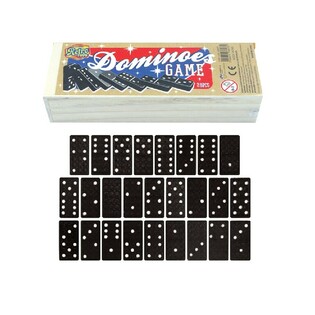 IGRA DOMINO V LESENI ŠKATLI (12 kosov)