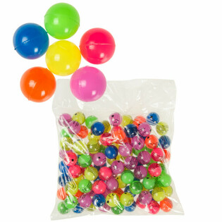 MIX SKOČICE NEON BARVE Ø 2,7 Cm (100 kos)