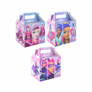 BOX ZA MENU – SUPER GIRLS – 14 x 9,5 x 18 cm (24 kos)