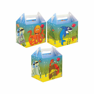 Menu Škatla – SEA LIFE – 14 x 9.5 x 18 cm (24 kos)