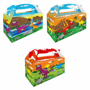 Škatla za Otroški Meni – Dinozaver – 22,5 x 9,5 x 18 cm (12 kos)