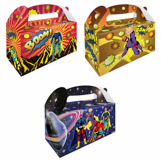 Škatla za Meni – Superjunaki – 22,5 x 9,5 x 18 cm (12 kos)