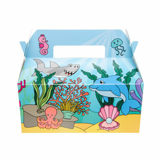 Menu box Morje / Ocean - 22,5 x 12 x 9,5 cm (24 kos)