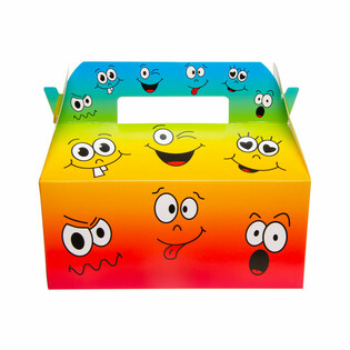 Otroška Škatla za Meni Smiley - 22,5 x 12 x 9,5 cm (24 kos)