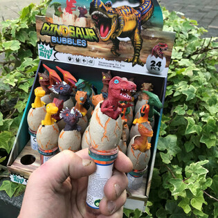 3D Dinozavrove Palice za Milne Mehurčke (24 kosov v displayu)