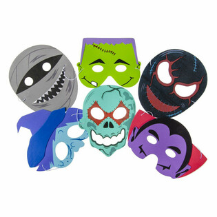 Miks Strašljivih Penastih Mask (60 kosov)