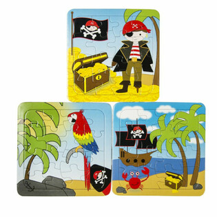 Mix Piratske Sestavljanke - 14 x 14 cm (50 Kosov)