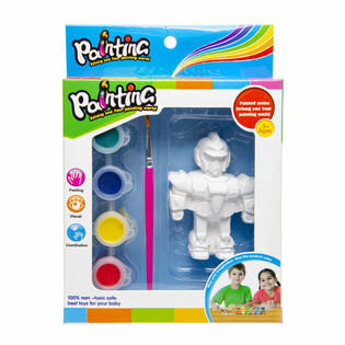 3D SLIKANJE FIGUR - LEV / ROBOT / METULJ (6 kosov)