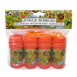 Milni mehurčki Džungelske živali 50ml (4 kosi)