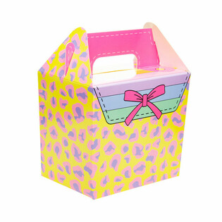 Menu Box / Darilna &Scaron;katlica Torbica za Deklice (12 Kosov)