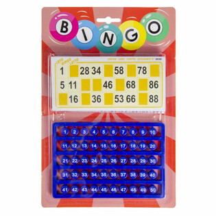 Bingo igralni komplet na kartici (6 kosov)