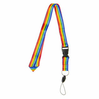 Mavrični Trak za Ključe / Lanyard - 50 kosov