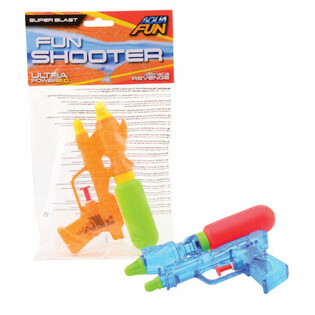 AQUA FUN - Vodne pi&scaron;tole, 16 cm - Na kartonu z obe&scaron;anko (12 kos)