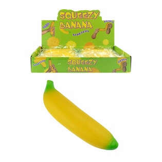Stisljiva banana Squeeze - 18 cm (Zaslon z 12 kosi)
