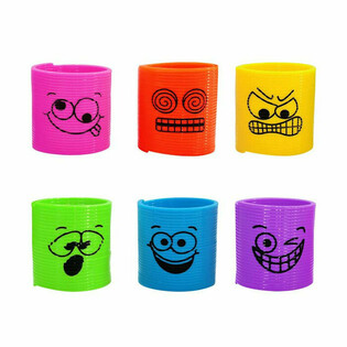 MINI VZMETI FUNNY FACES &Oslash;3,5 CM (6 kosov)