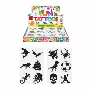 Fun Tattoos - Display za fante (96 kos.)