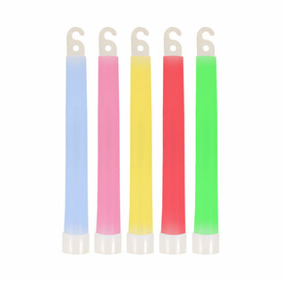 SVETLEČE PALICE GLOW STICK - 15CM Z VRVICO - MIX BARV (25 kos.)