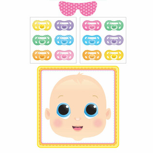 IGRA ZA BABY SHOWER - STICK THE DUMMY (12 kosov)