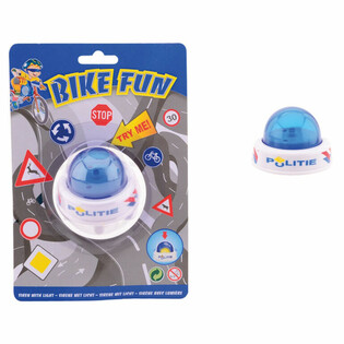 Policijska sirena Bike Fun - Luč in zvok za otroško kolo
