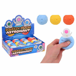Astronavt Squeezy Moon Ball - V Displayu (12 Kosov)