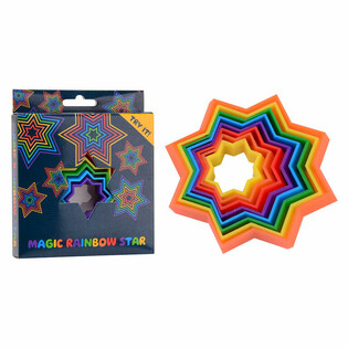 MAGIC STAR 3D FIDGET IGRA - 3D MAGIC SHAPE - MAGIC FIDGET 3D - V &Scaron;KATLICI (24 kos.)