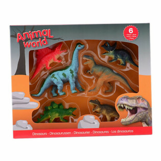 ANIMAL WORLD - Set Dinozavrov (6 Figur)