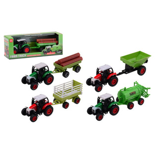 FARM MASTER - SET TRAKTORJEV DIE-CAST - MIX (12 kos)