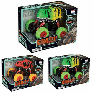 Veliki Pull Back Dinozaver Monster Trucki - Darilna &scaron;katla (2 kosa)