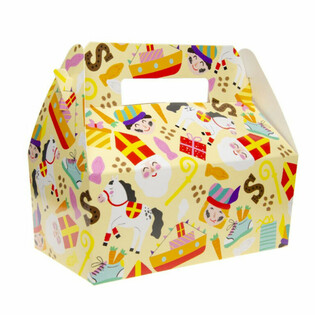 MENUBOX MIKLAVŽ (Sinterklaas) - 22.5 x 12 x 9.5 cm (24 kos)