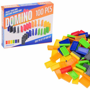 Igra Domino - 100 ploščic v darilni škatli