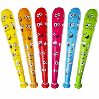 Velik napihljiv kij Smiley - 85cm
