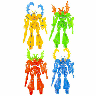 Akcijska figura robot - mešane barve (36 kosov)