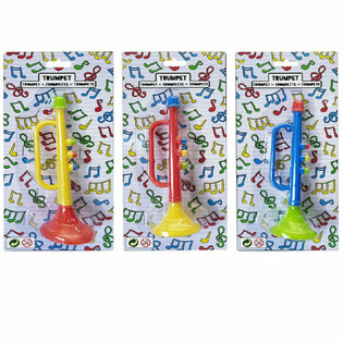 Trobente na Kartici - 15 cm - Mix Barv