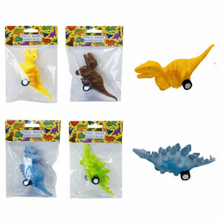 MIX DINOZAVRI NA POTEG PULL BACK (24 kos)