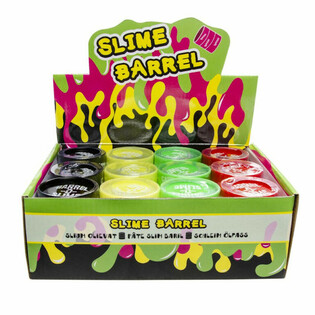 BARVNI SLIME V SODČKU V DISPLAYU (12 kos)