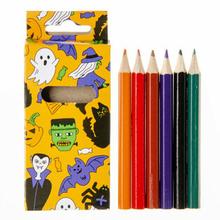6-delni set barvic Halloween (24 kosov)