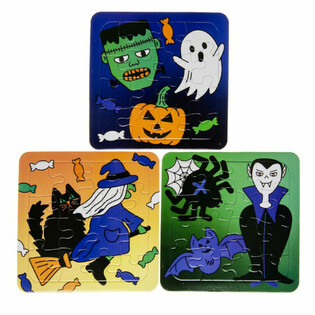 Miks Halloween Puzel - 14 x 14 cm (50 kosov)
