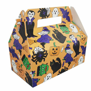 Menu box Halloween - 22,5 x 12 x 9,5 cm (24 kos)