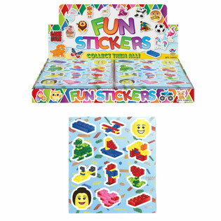 FUN NALEPKE - Brickz Kocke (120 kos.)