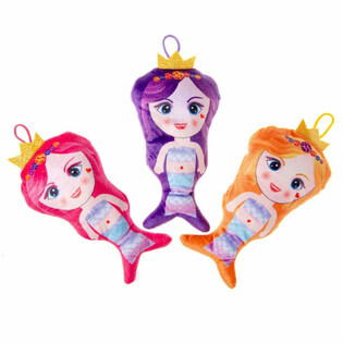 PLIŠASTA MORSKA DEKLICA / MERMAID (24 kos)