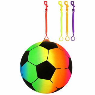 Nogometna Žoga z Vrvico / Bungee Žoga Ø23 cm (24 kos)