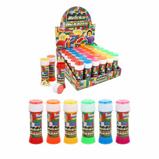 Milni mehurčki Brickz / Kocke 50ml - Display (36 kos)