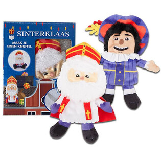 SVETI NIKOLA - IZDELAJ SVOJO PLIŠASTO IGRAČO - NIKOLA ALI PIET (6 kos.)