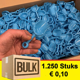 **MEGA UGODNO** MALE LOPATKE ZA PESEK / PLAŽO (1.250 kos.)
